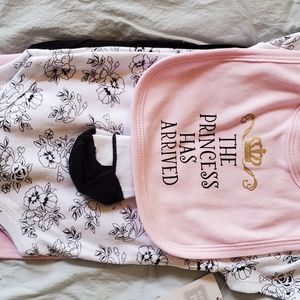 Hudson baby 6 piece set NWT